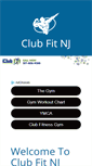 Mobile Screenshot of clubfitnj.com